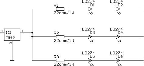 Bild von Schaltung Sensor Sender